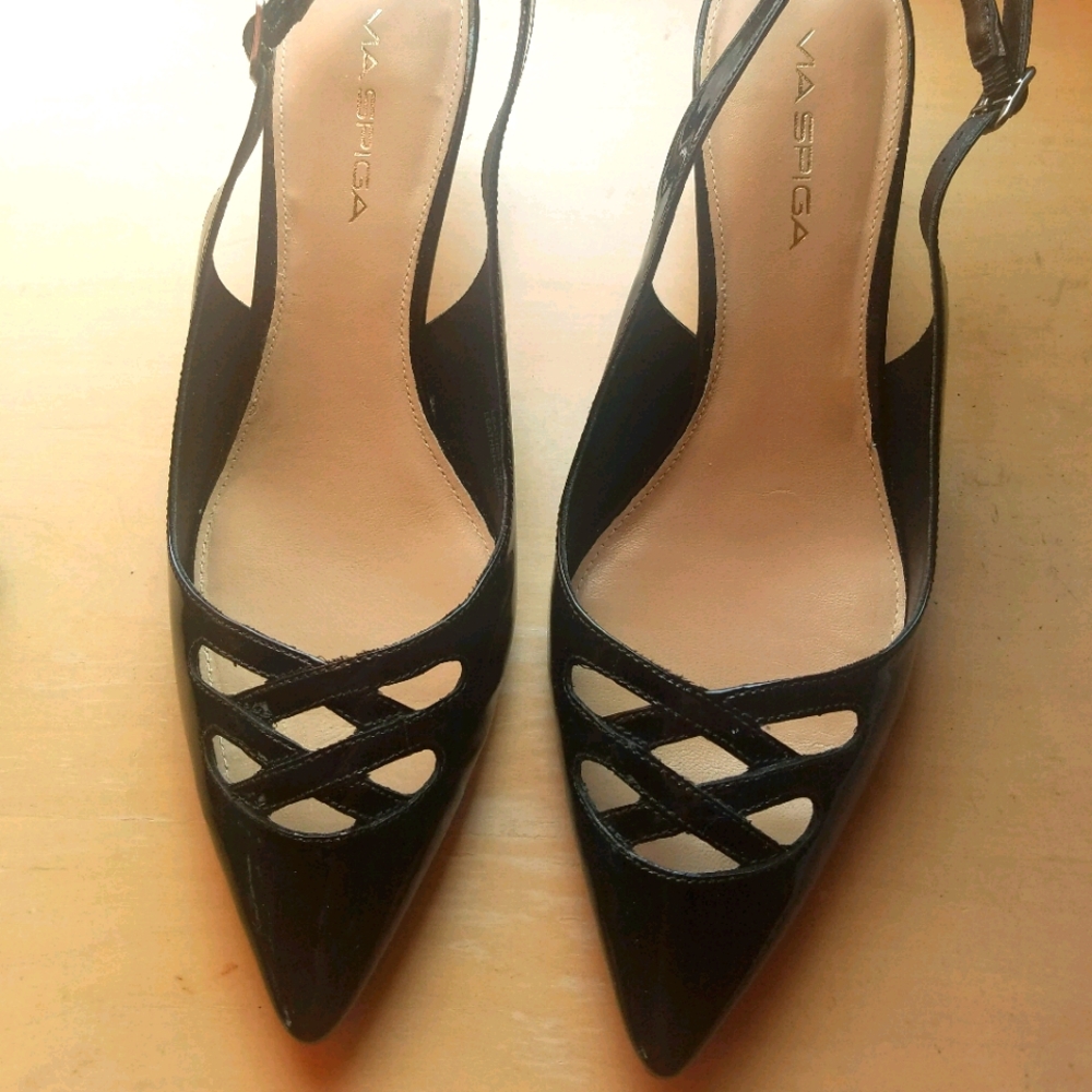 Via Spiga black shoes